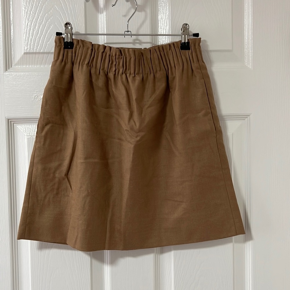 Jcrew paper bag wool skirt with pockets